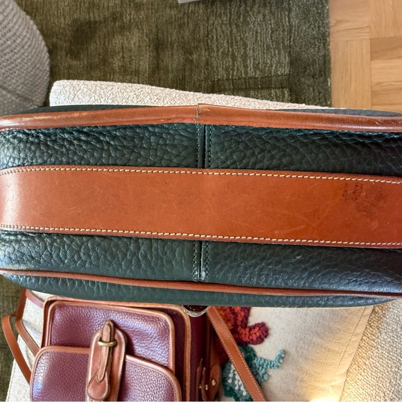 Dooney & Bourke Green and Brown Crossbody Bag - Picture 12 of 13
